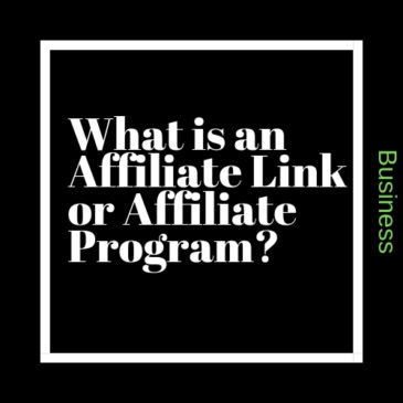 What are Affiliate Link and Affiliate Program?